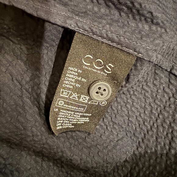 COS Cotton Puff Sleeve Shirt - Picture 7 of 7